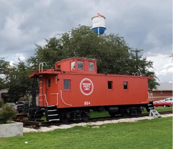 historic kyle train depot
