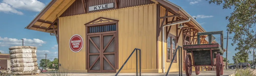 kyle railroad depot and heritage center