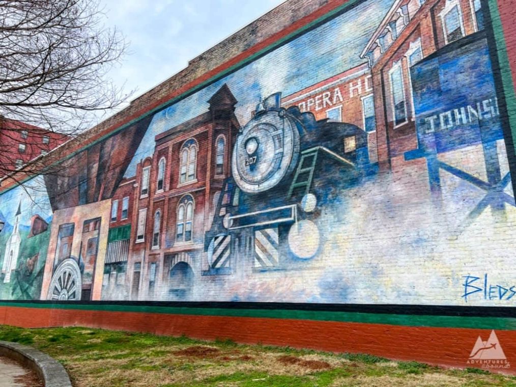 johnson city art walk