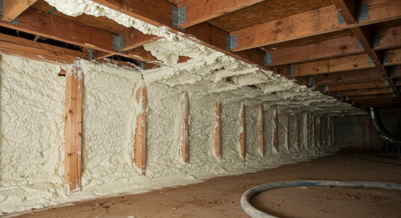 why spray foam is the best defense against humidity in schertz, tx crawl spaces How Spray Foam Stops Crawl Space Humidity in Schertz, TX?