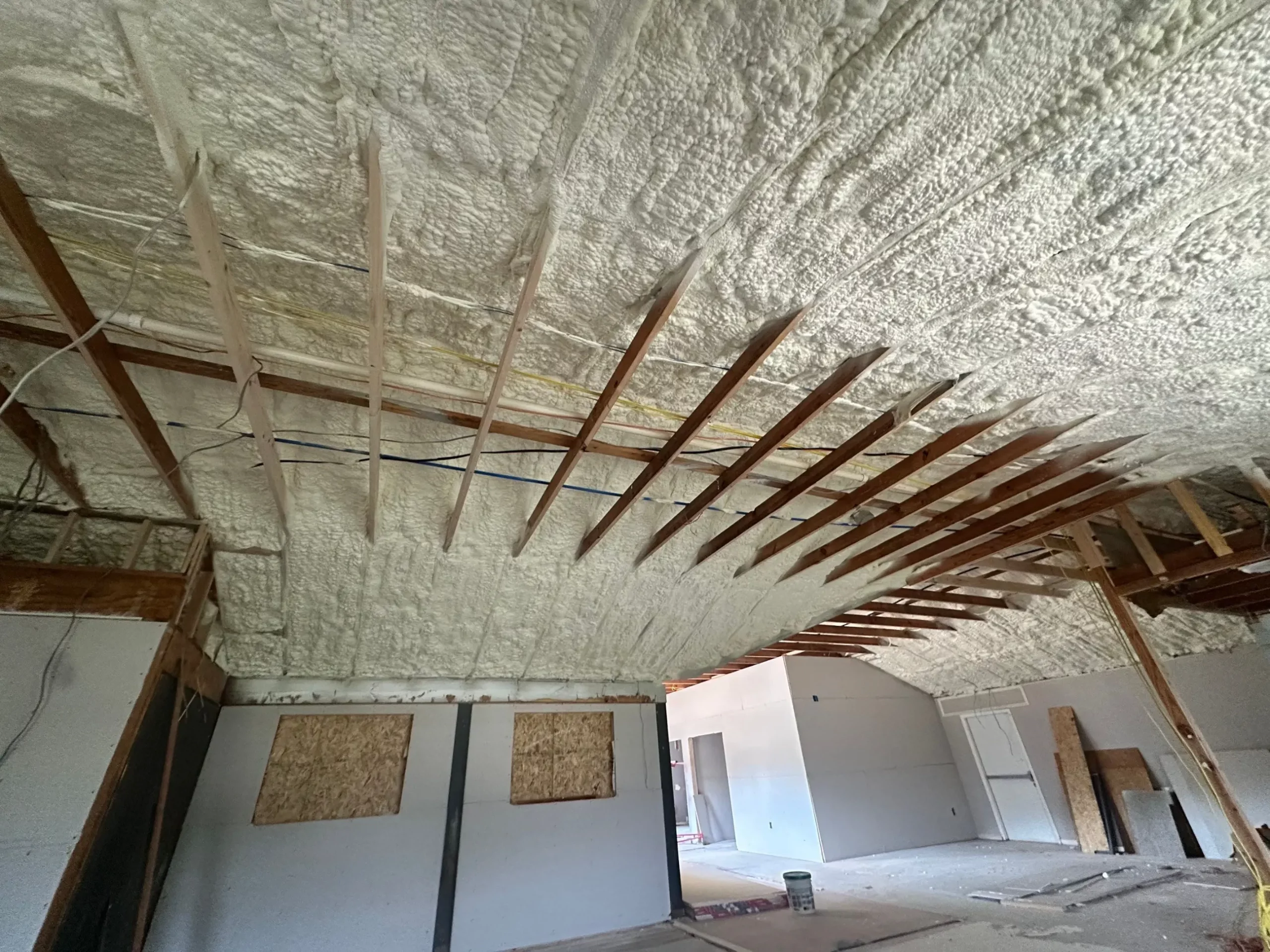 what maintenance or care does open cell spray foam require over time