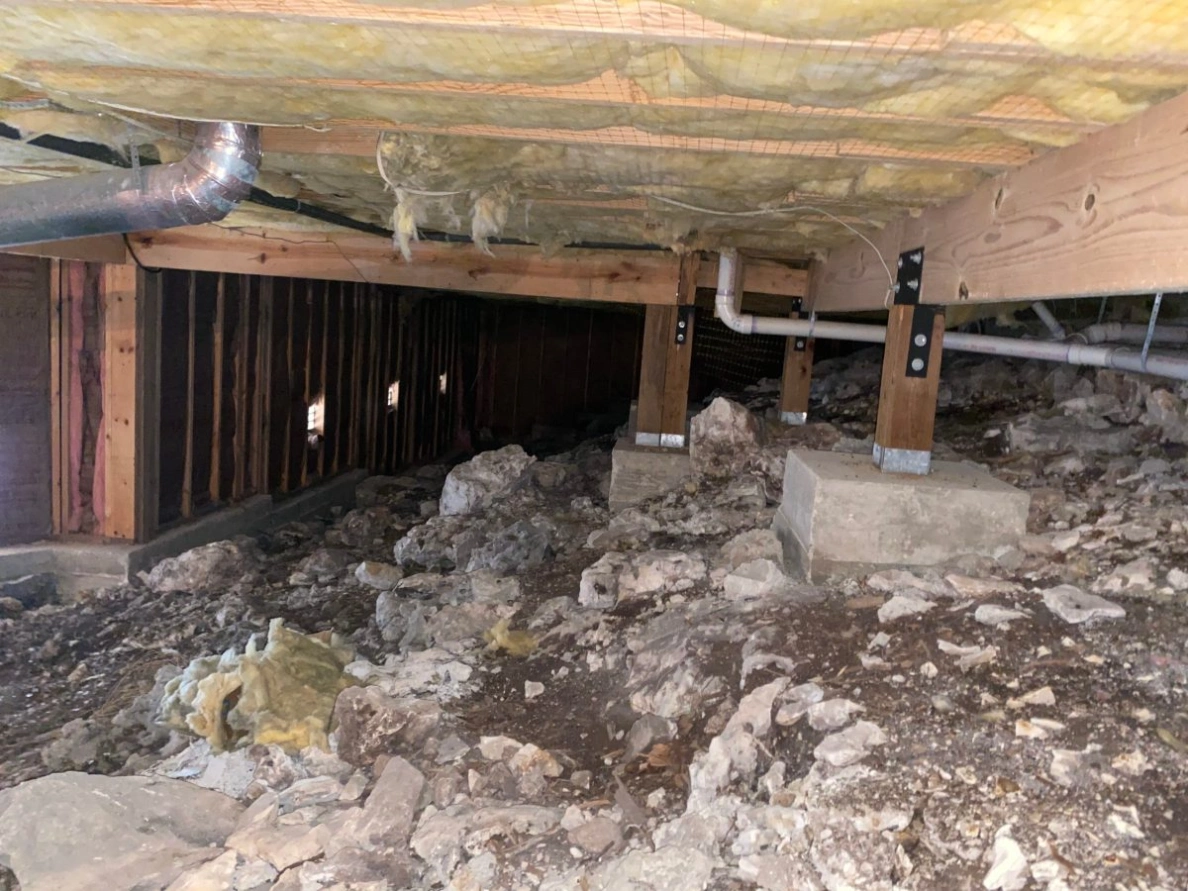 when should you replace old or damaged crawlspace insulation