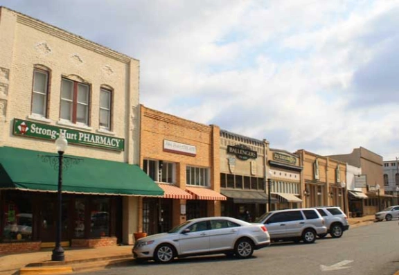 historic downtown square