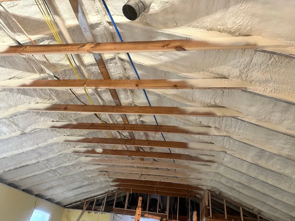 what is the typical payback period for a spray foam insulation investment in redwood, tx