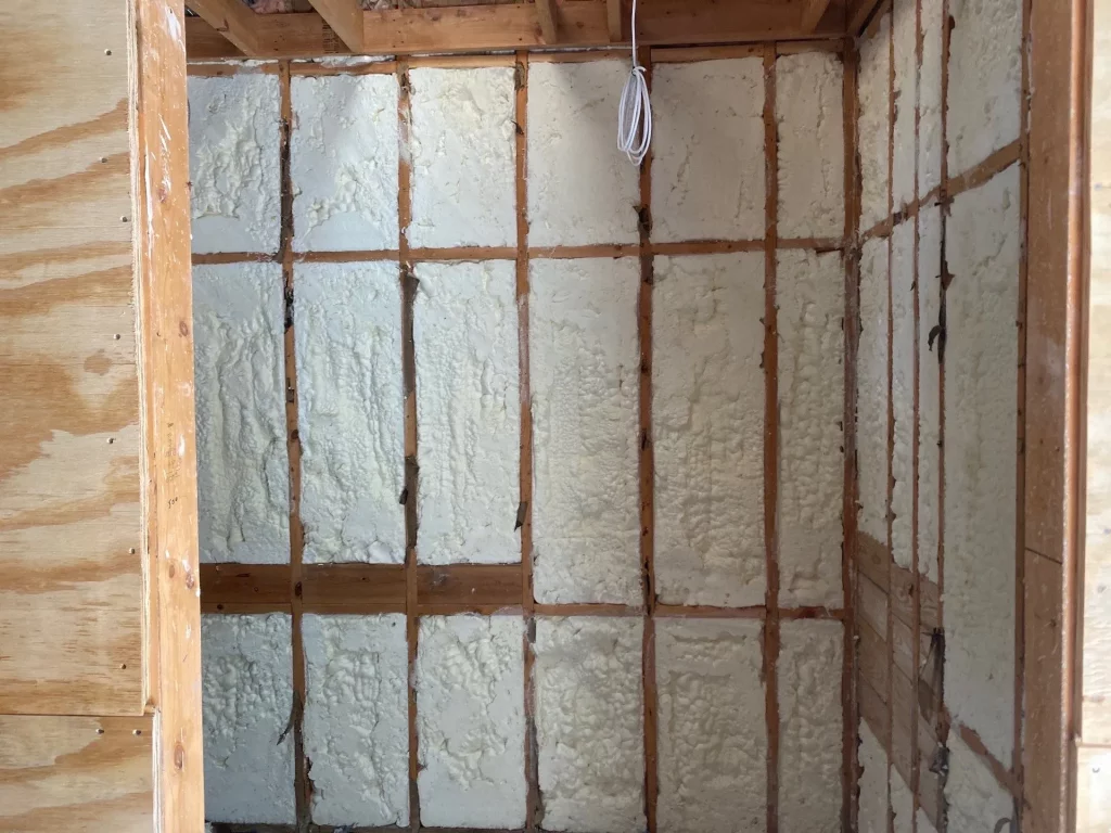 why you should never seal a moist surface with spray foam insulation