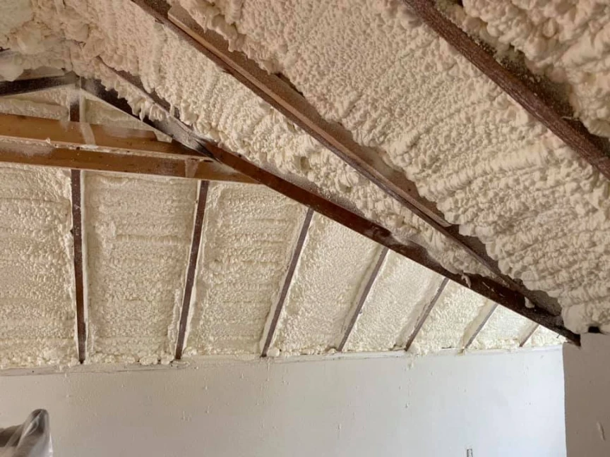 how residential spray foam insulation helps block pests from entering through gaps