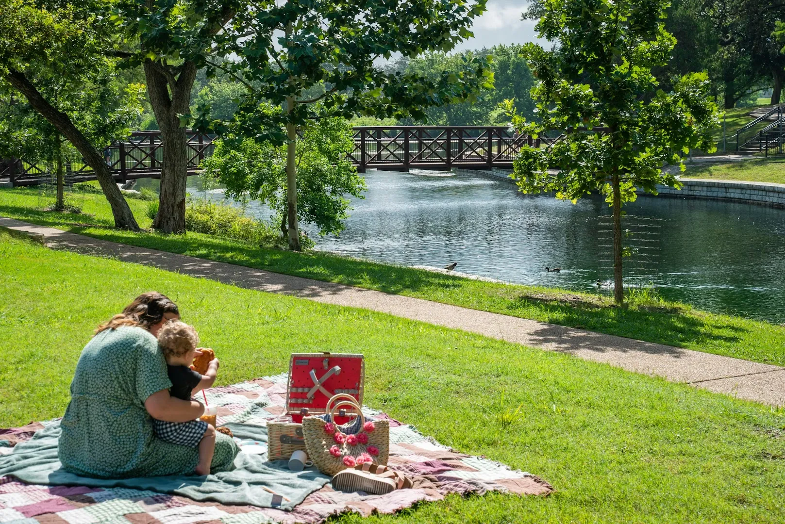 landa park in new braunfels, tx