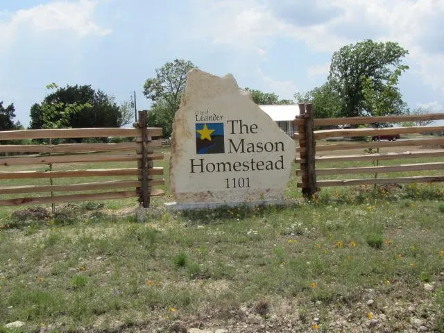 mason homestead in leander, tx